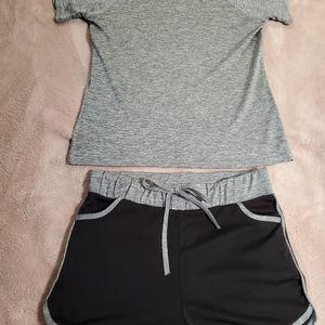 Medium, gray & black